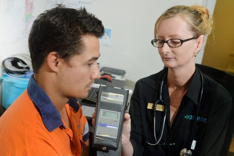 Workplace Drug and Alcohol Testing Onsite employees workforces saliva urine KINNECT