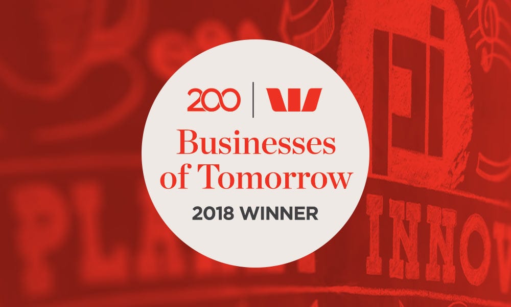 westpac business of tomorrow winner 2018 KINNECT