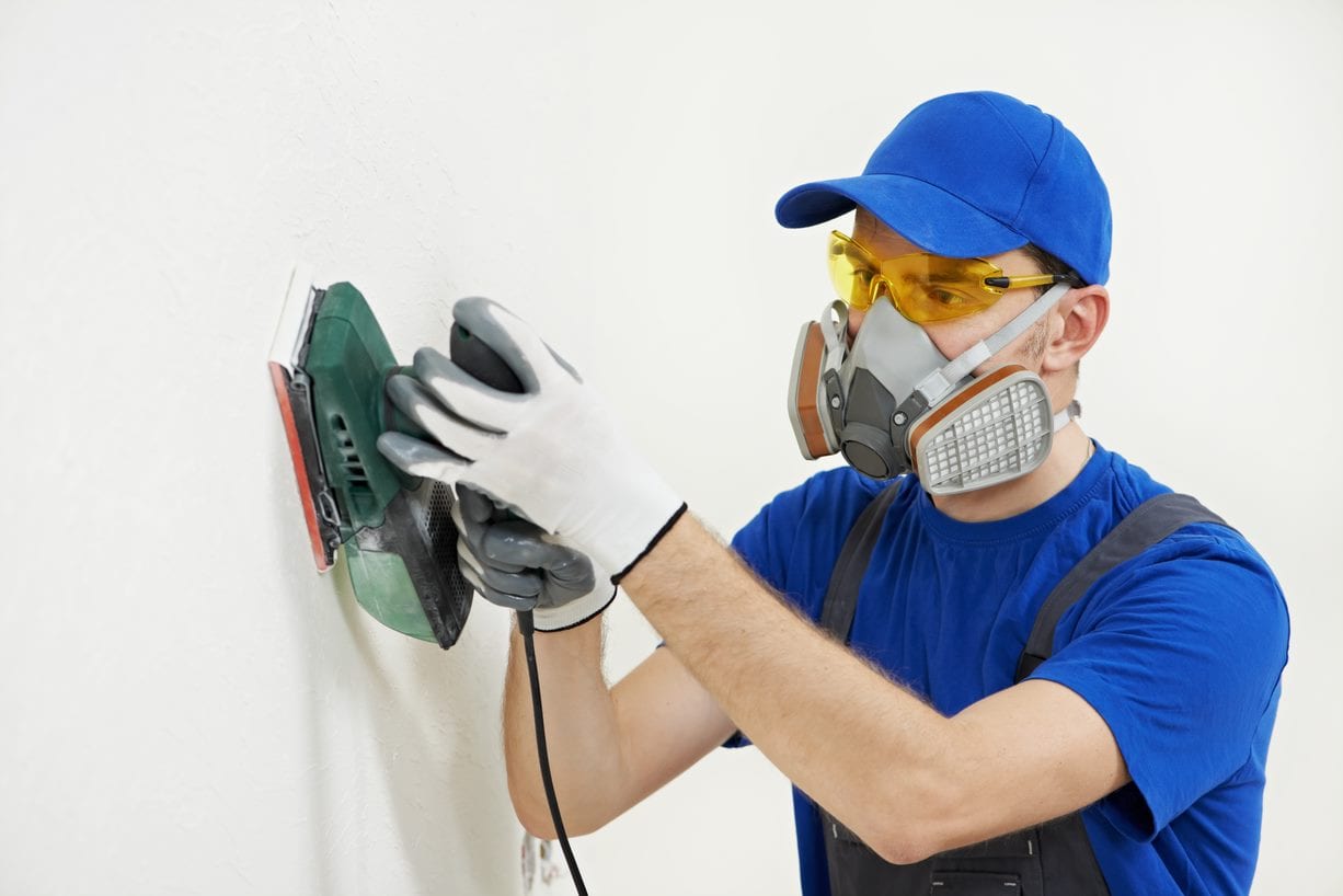 respirator dust exposure sanding