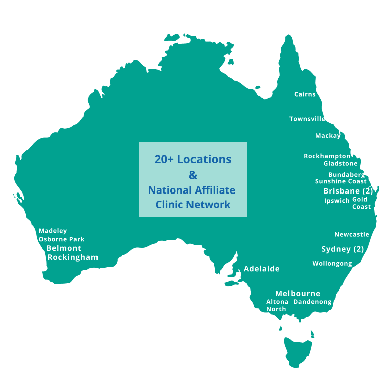 Map of KINNECT Locations