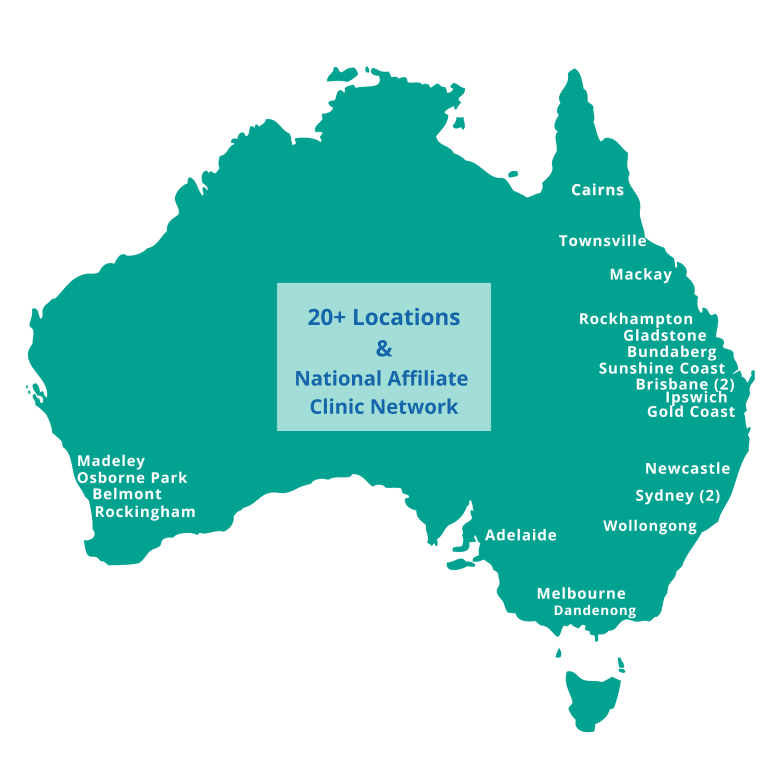 Map of KINNECT locations