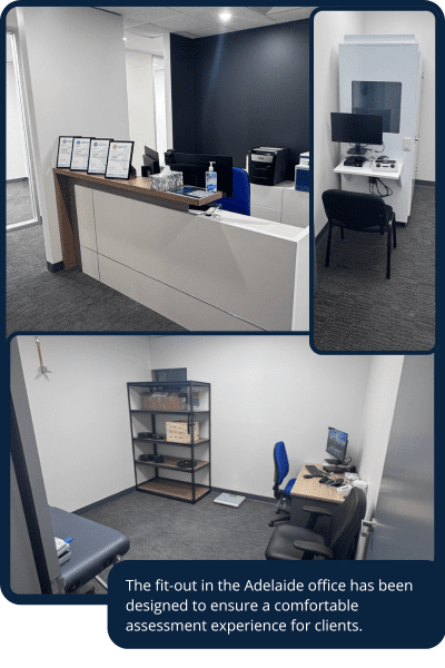 Interior of KINNECT's Adelaide office.