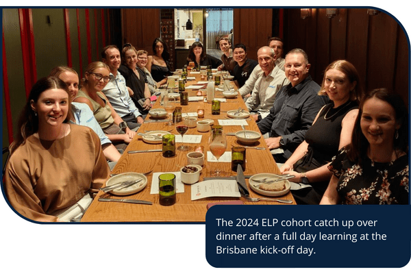 The 2024 Emerging Leaders Program cohort at the kick off day