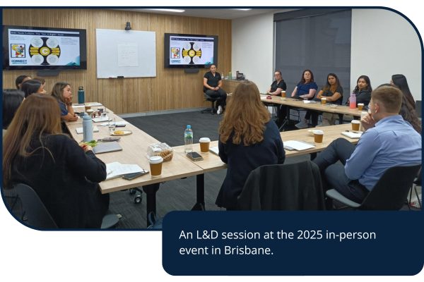 Workplace Rehabilitation Success Program participants at an L&D session