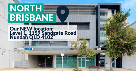 An exterior picture of KINNECT's new Brisbane location on Sandgate Road, Nundah.