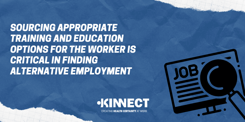 Vocational assessment return to work provider job market labour